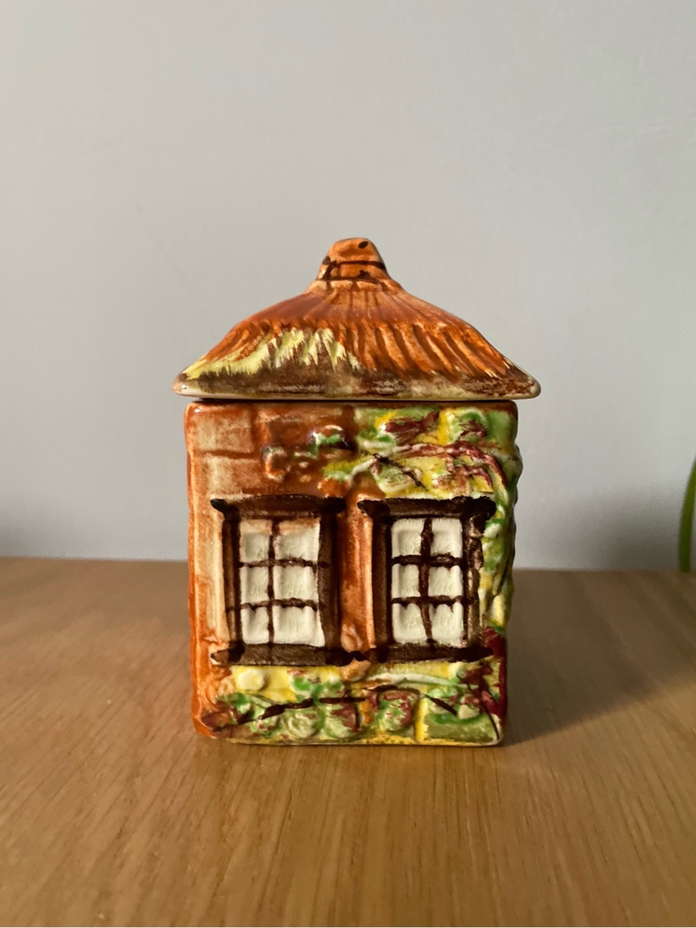 Vintage Price Brothers Cottage Ware Sugar Bowl Jar Pot 1940s
